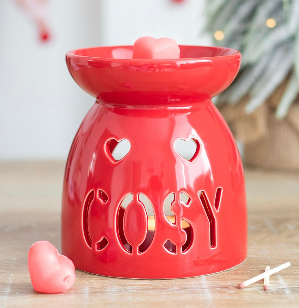 Cosy Red Wax Burner