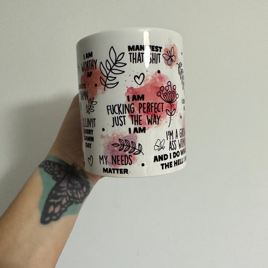 Swear affirmations Mug