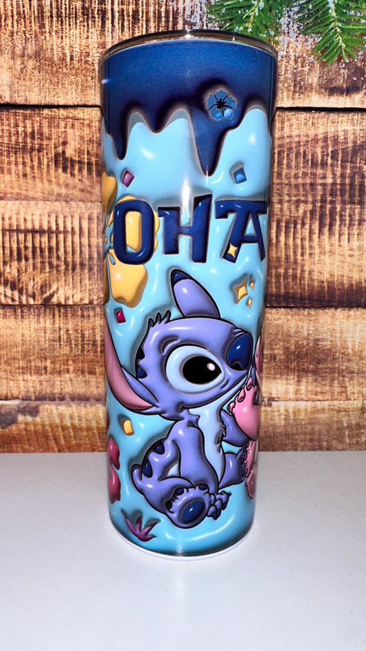 Pink and blue OHANA