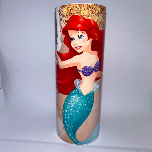 Red head sea girl tumbler