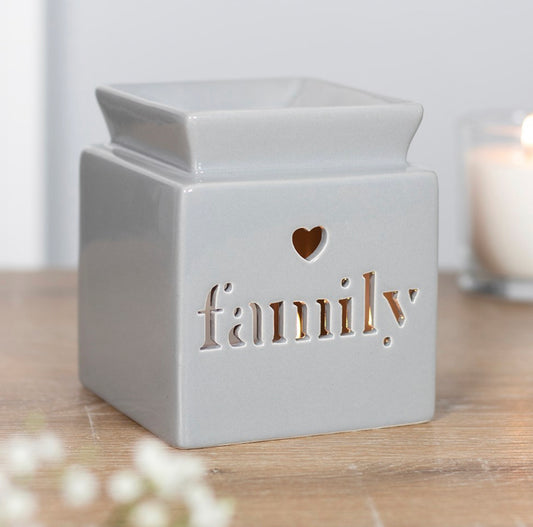 Grey Family Wax Burner