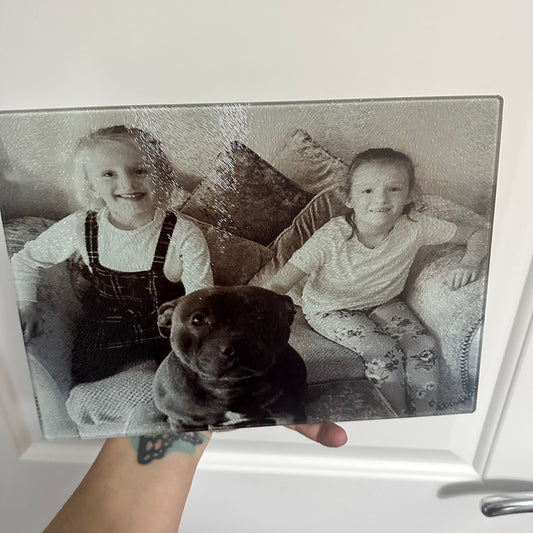 A4 Personalised chopping board