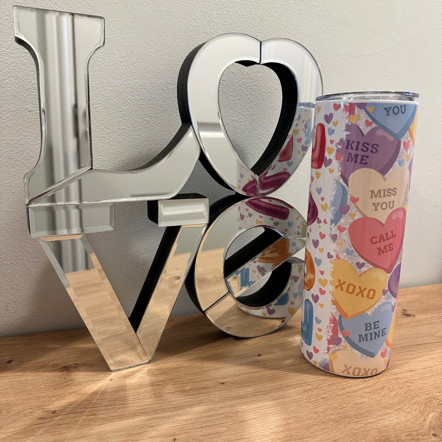 Bubble Love tumbler